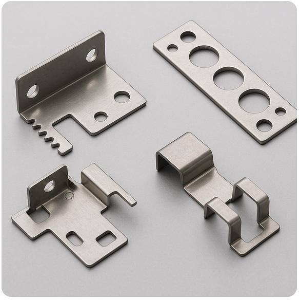 Custom Metal Stamping Parts for Automotive, Lighting, and Household Appliances